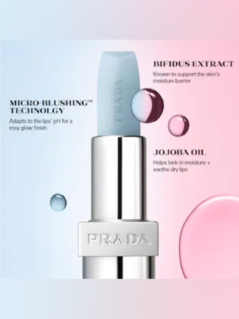 NEW✅ Prada Hydrating Mini Lip Balm Trio • Limited Edition Gift Set • New in Box - Picture 8 of 10